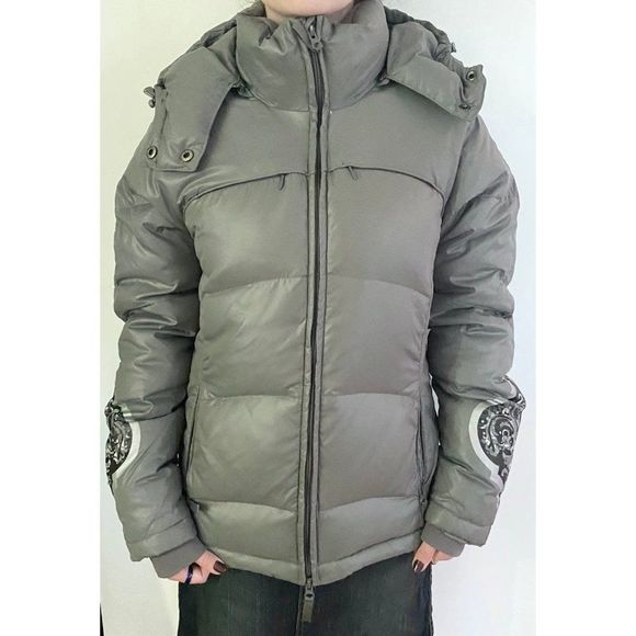 Athleta Jackets & Blazers - ATHLETA Puffer Jacket Goose Down Winter Ski Hooded Coat. XS Women's